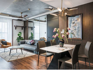 SEASON AVENUE – THIẾT KẾ CHUNG CƯ CAO CẤP MỘC MẠC MÀ SANG TRỌNG, Neo Classic Interior Design Neo Classic Interior Design Living room