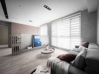 新竹昌益光華琚 王宅, 築室室內設計 築室室內設計 现代客厅設計點子、靈感 & 圖片