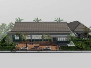 Single Storey Weekend House, Vision Design - Sarawak Vision Design - Sarawak Bungalows Concrete