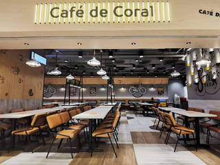 Cafe de coral, MLD Creative Limited MLD Creative Limited Espacios comerciales