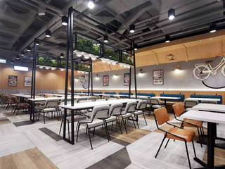 Cafe de coral, MLD Creative Limited MLD Creative Limited Espacios comerciales