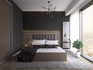 Şehir Evi , İdea Mimarlık İdea Mimarlık Modern style bedroom Wood Wood effect