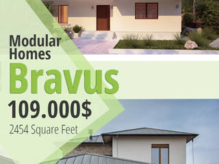 Modular Home - Bravus, Modular Homes Modular Homes منازل الخرسانة