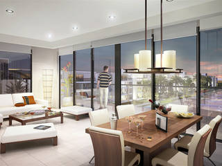 Condominio Barceloneta, www.mwarq.com www.mwarq.com ห้องทานข้าว