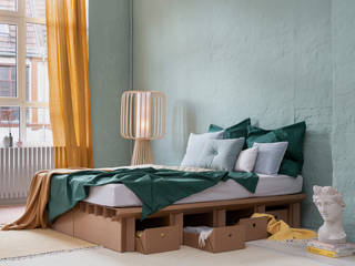 Pappbett DREAM, Stange Design Stange Design Modern style bedroom