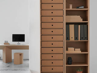 Pappmöbel fürs Büro, Stange Design Stange Design Estudios y despachos de estilo minimalista