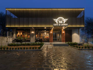 Bikers café, Ashoka Design Studio, Jaipur Ashoka Design Studio, Jaipur مساحات تجارية