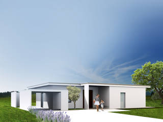 Anima Verde: concept home, Architetto Davide Colombo Architetto Davide Colombo Casa unifamiliare