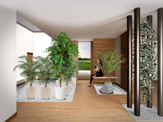 Anima Verde: concept home, Architetto Davide Colombo Architetto Davide Colombo Casa unifamiliare
