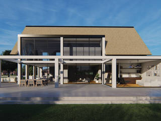 Villa NC te Prinsenbeek - Breda, NINE Living Concepts NINE Living Concepts Moderne Häuser