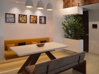 Calm & Comfy, Limehouse Design Studio Limehouse Design Studio غرفة السفرة