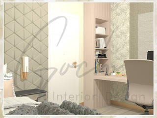 Proyecto Correa, Goch Interior Design Goch Interior Design Camera da letto piccola