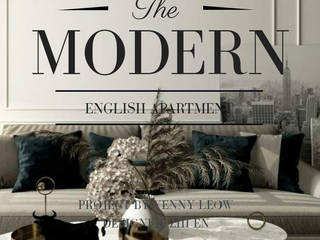 The Modern English by YENNY LEOW , Red Land Design Red Land Design Modern Living Room