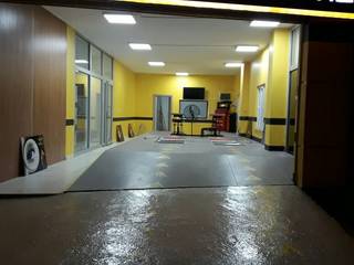 Epoxy paint, Galaxy Epoxy Galaxy Epoxy Garagens e arrecadações modernas Ferro/Aço