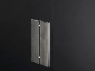 Maniglie in acciaio per box doccia, AISI Design srl AISI Design srl Minimal style Bathroom Iron/Steel