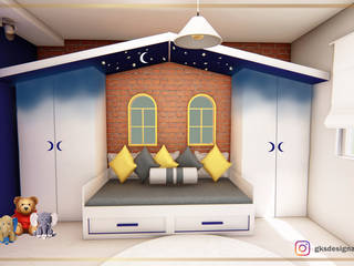 ÇOCUK ODASI TASARIMI, GKS DİZAYN MİMARLIK GKS DİZAYN MİMARLIK Modern nursery/kids room