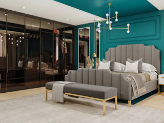 Yatak Odası Tasarımı, FeyzaNurBozkurt FeyzaNurBozkurt Classic style bedroom