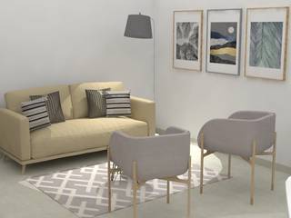 Apartamento Amonte - Sabaneta, Decó ambientes a la medida Decó ambientes a la medida Scandinavian style living room