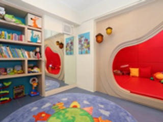 The fun playing area , Liger Design Studio Liger Design Studio Commercial spaces Plywood Blue