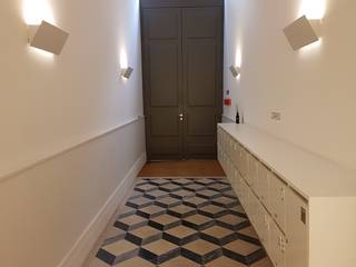 Avenida da Liberdade - Lisboa, Plurirochas Lda. Plurirochas Lda. Eclectic style corridor, hallway & stairs Stone