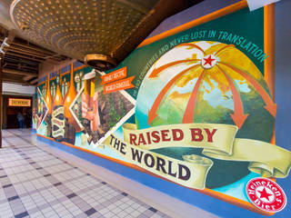 Heineken Experience, Amsterdam Signpainters Amsterdam Signpainters Commercial spaces Concrete