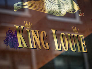 King Louie, Amsterdam Signpainters Amsterdam Signpainters Ruang Komersial Perak/Emas