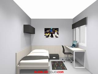 Proyectos 3D, Muebles Rojo Muebles Rojo 子供部屋