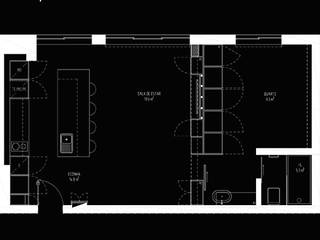 Remodelação de apartamento | Amadora | de T1 para T1, Linhas Simples Linhas Simples
