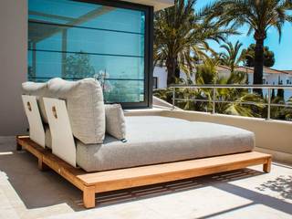 SunsLifestyle Day Bed, SUNS Lifestyle SUNS Lifestyle Modern Bahçe