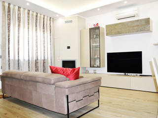 Casa V - N, EthosLab EthosLab Modern living room Wood Wood effect