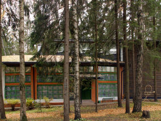 Частная художественная галерея., Vadim Bogdanov Vadim Bogdanov Casas de campo Madera Acabado en madera