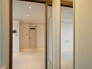 제기동 한신 32py, Design Daroom 디자인다룸 Design Daroom 디자인다룸 Modern Corridor, Hallway and Staircase