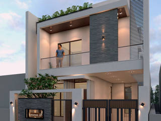 Kesava, Ravi Prakash Architect Ravi Prakash Architect Casas unifamiliares Concreto reforzado