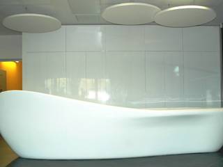 Complementi in di arredo su design esclusivo, Arbloc Arbloc Office spaces & stores Plastic White