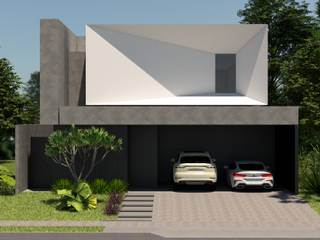 Residencia A/L , Home Arquitetos Home Arquitetos Terrace house Concrete