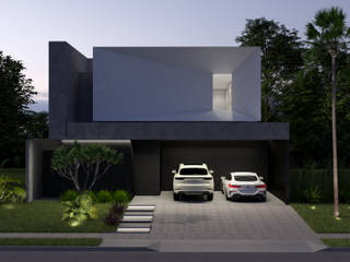 Residencia A/L , Home Arquitetos Home Arquitetos Terrace house Concrete