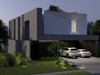 Residencia A/L , Home Arquitetos Home Arquitetos Terrace house Concrete