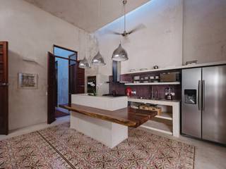 Casa Puerta a Mérida, Taller Estilo Arquitectura Taller Estilo Arquitectura Dapur Modern