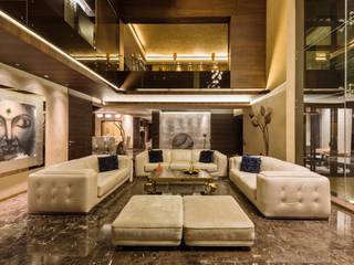 penthouse , Mansi desai Mansi desai Modern living room Granite