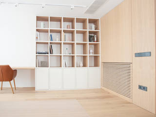 VIVIENDA PR04, PERSPECTIVA MOMA PERSPECTIVA MOMA 書房/辦公室 木頭 Wood effect