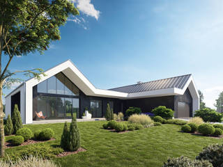Project House - an architectural 3D house animation of building process, Gamma 2.2 Gamma 2.2