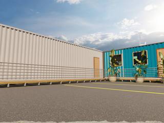 Container Office & Storage Concept, KGOBISA PROJECTS KGOBISA PROJECTS