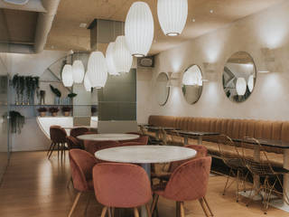 THE CLUB BAR, PERSPECTIVA MOMA PERSPECTIVA MOMA Commercial spaces Copper/Bronze/Brass