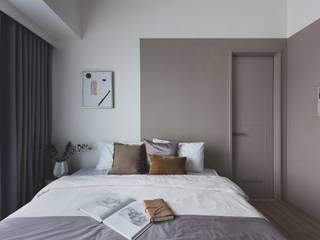 Miji Island, 知域設計 知域設計 Modern style bedroom