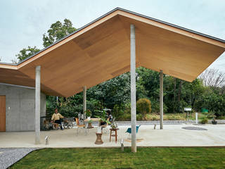 東松山の家, 工藤浩平建築設計事務所 工藤浩平建築設計事務所 Casas familiares Concreto