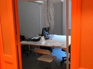 Smart Office, ibedi laboratorio di architettura ibedi laboratorio di architettura 商業空間 コンクリート 白色