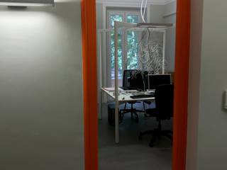Smart Office, ibedi laboratorio di architettura ibedi laboratorio di architettura Commercial spaces Concrete Beige