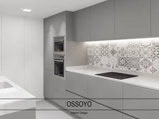 Apartamento Diamante, Ossoyo Ossoyo 現代廚房設計點子、靈感&圖片