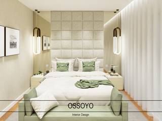 Moradia Ametista, Ossoyo Ossoyo Modern Bedroom