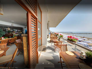 Caribe Restaurant, Piero Fabbri Photographer Piero Fabbri Photographer 露臺